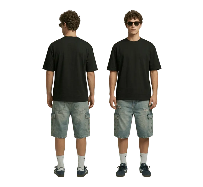 Oversized Black T-Shirt