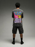 Wild Story- Washed Oversized T-Shirt | NEX Streetwear Egypt | T-Shirts