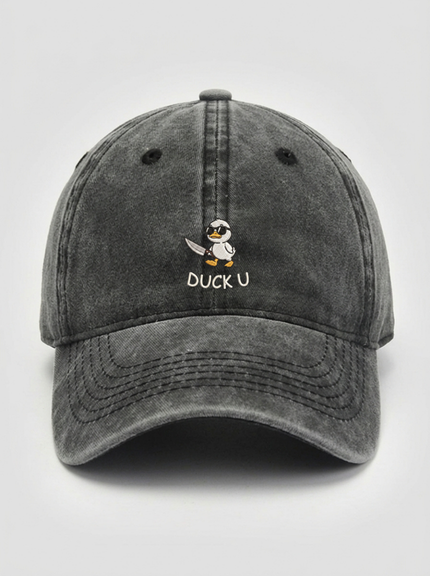 Duck U Washed Cap – Washed Brown – NEX