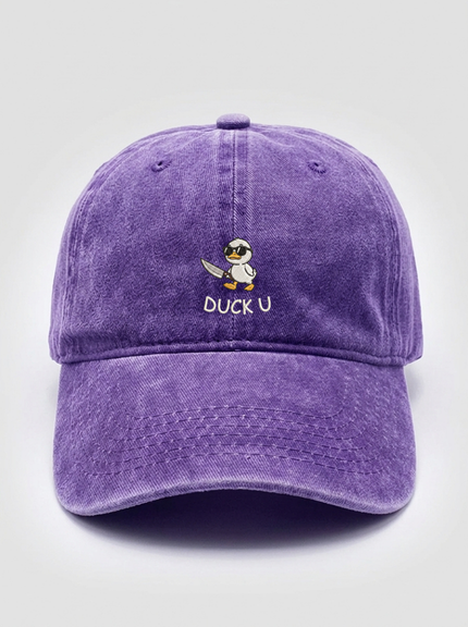 Duck U Washed Cap – Washed Purple – NEX