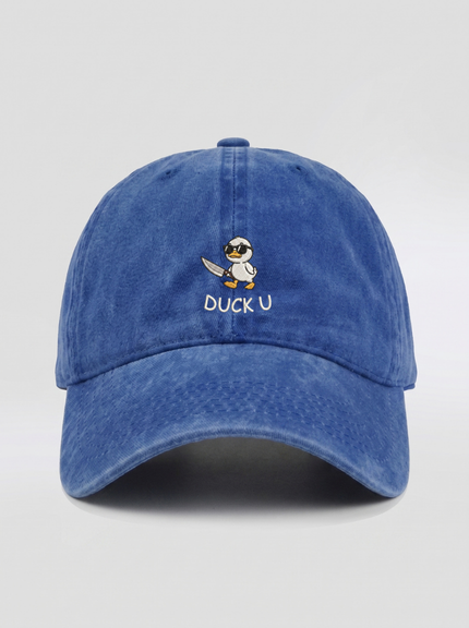 Duck U Washed Cap – Washed Blue – NEX