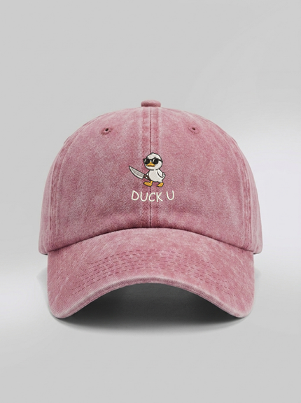 Duck U Washed Cap – Washed Pink – NEX