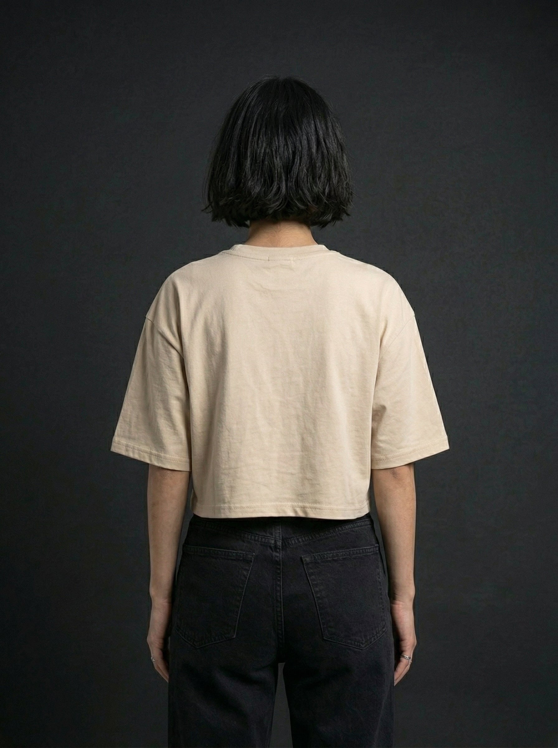 Cropped Oversized T-Shirt | NEX Streetwear Egypt | Cropped T-shirts