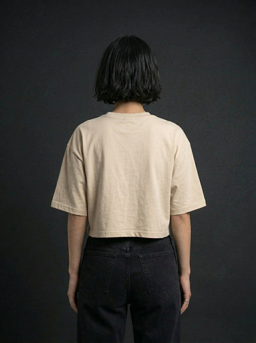 Cropped Oversized T-Shirt | NEX Streetwear Egypt | Cropped T-shirts