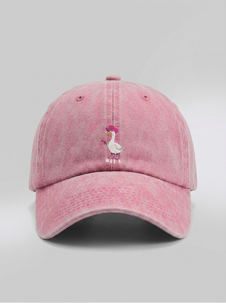 Mrs. X Washed Cap – Washed Pink – NEX