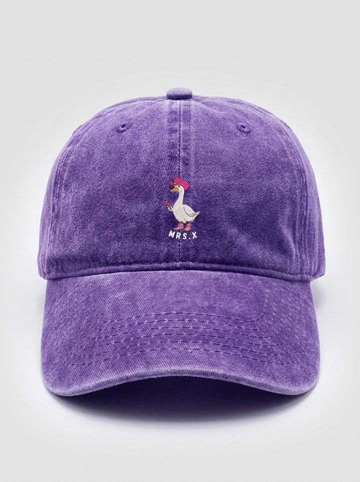 Mrs. X Washed Cap – Washed Purple – NEX