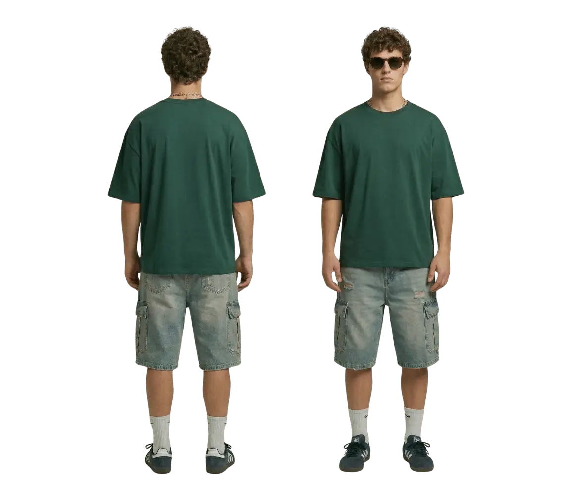 Oversized Green T-Shirt