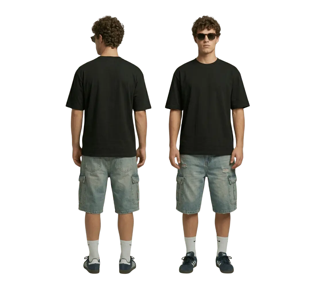 Oversized Black T-Shirt