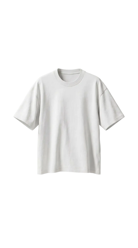 Oversized White T-Shirt - Unisex