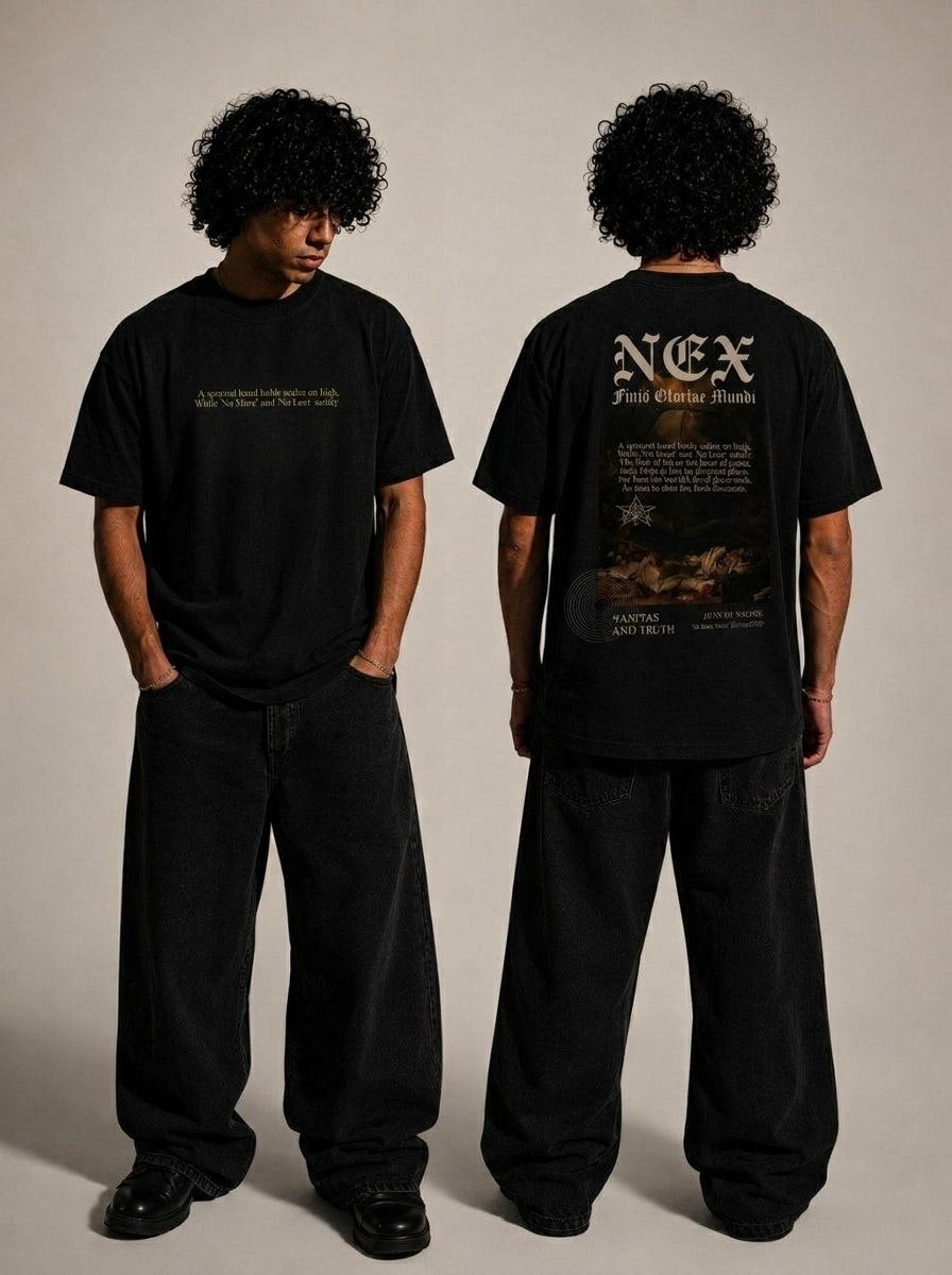 THE END | Oversized Graphic T-Shirt
