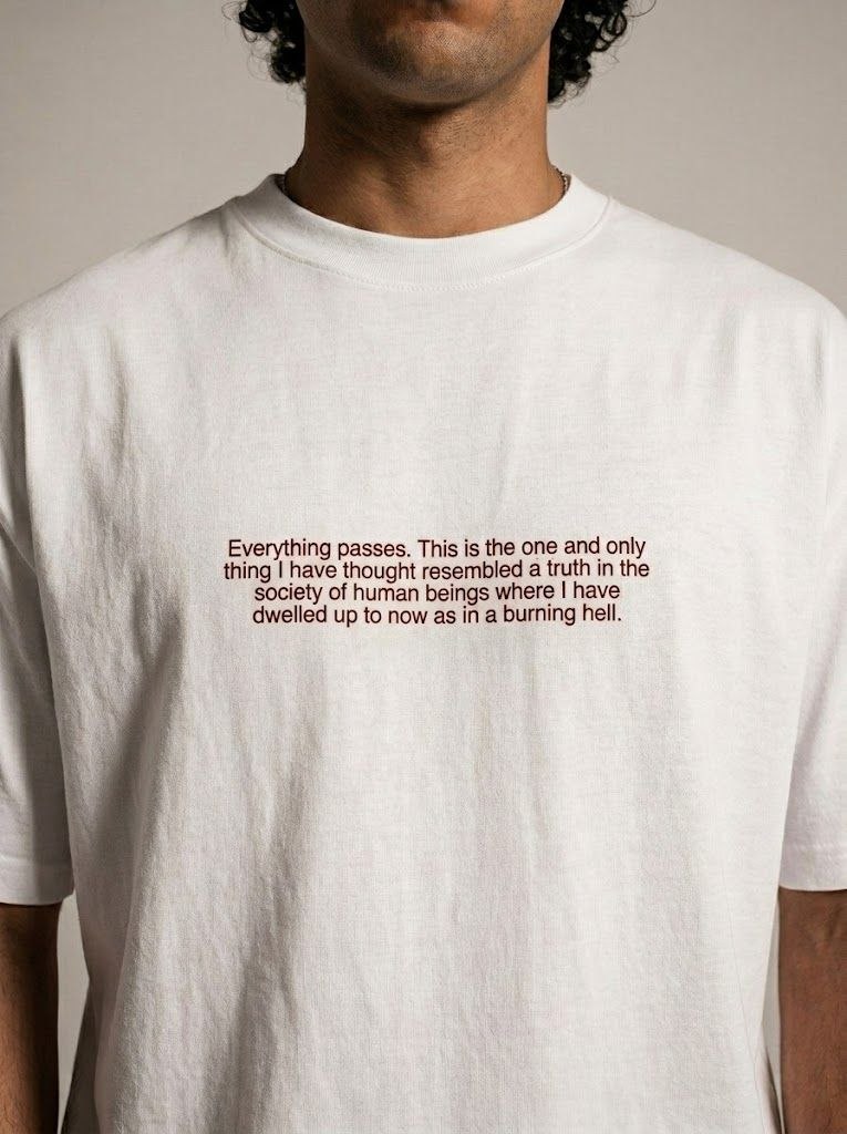 THE BEGINNING | Oversized Graphic T-Shirt