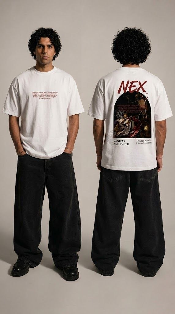 THE BEGINNING | Oversized Graphic T-Shirt