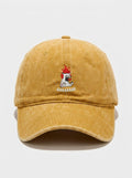 AAAAAAH Cat Washed Cap – Washed Mustard – NEX
