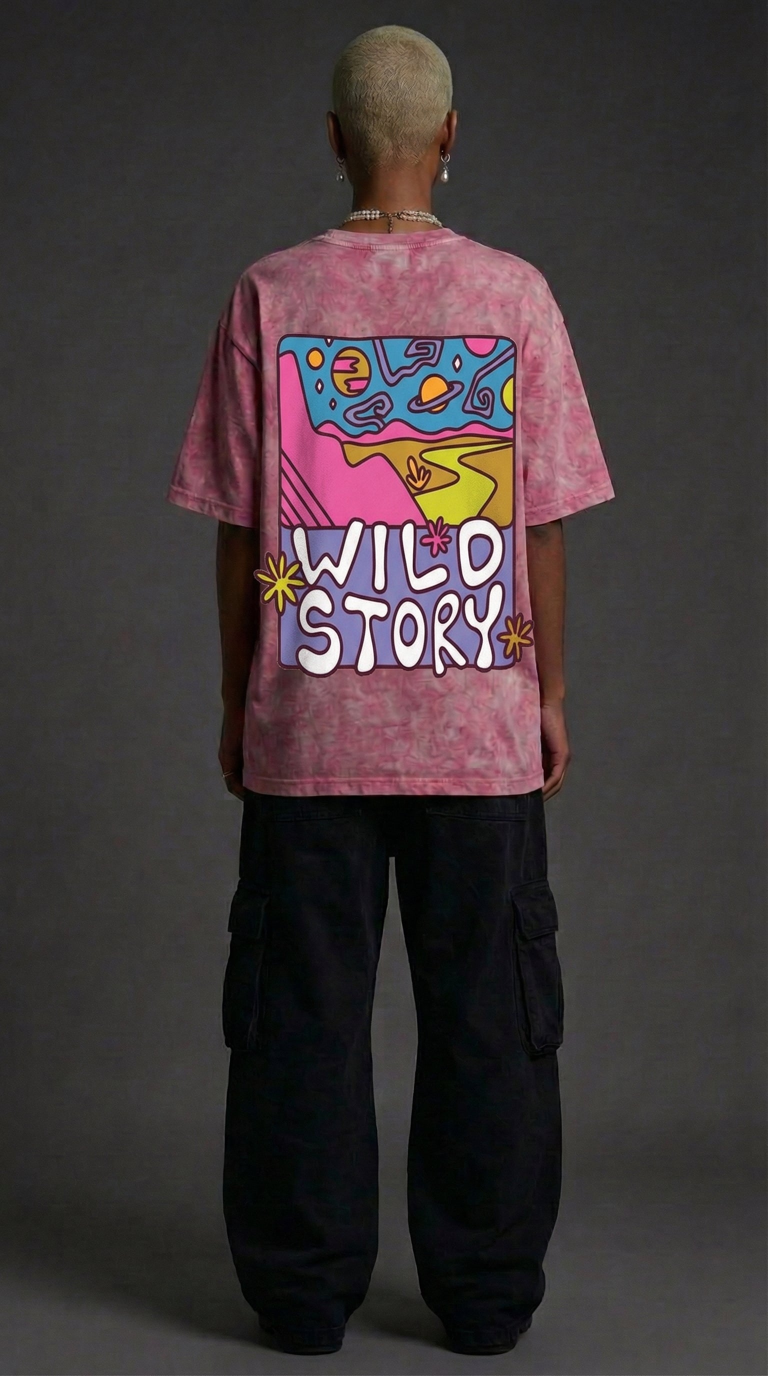 Wild Story- Washed Oversized Unisex