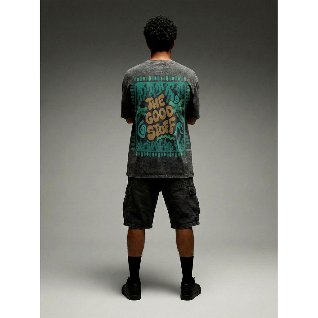 The Good Stuffe - Washed Oversized T-Shirt | NEX Streetwear Egypt | T-Shirts
