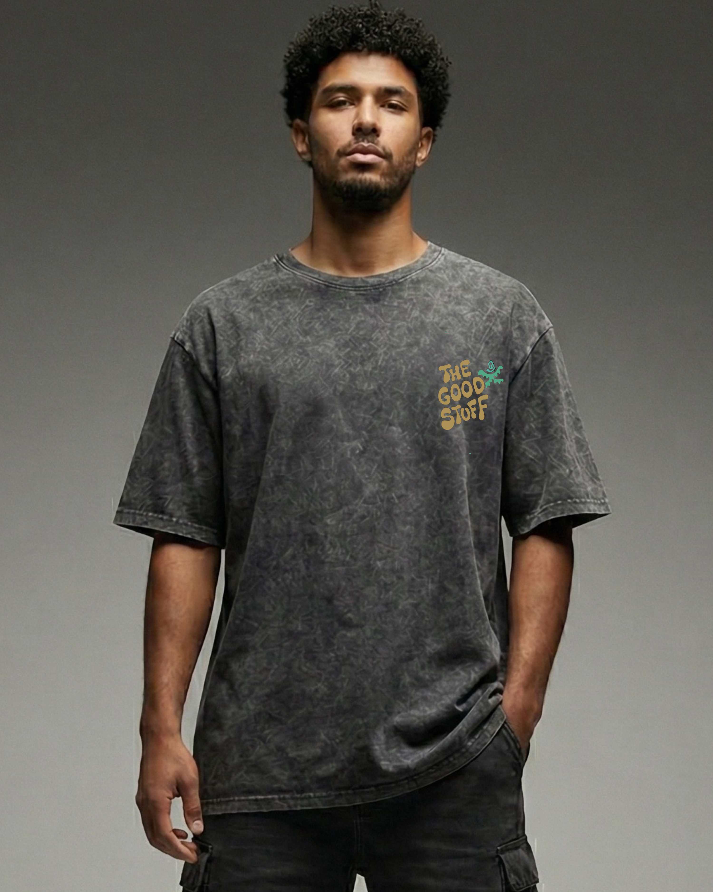 The Good Stuffe - Washed Oversized T-Shirt | NEX Streetwear Egypt | T-Shirts