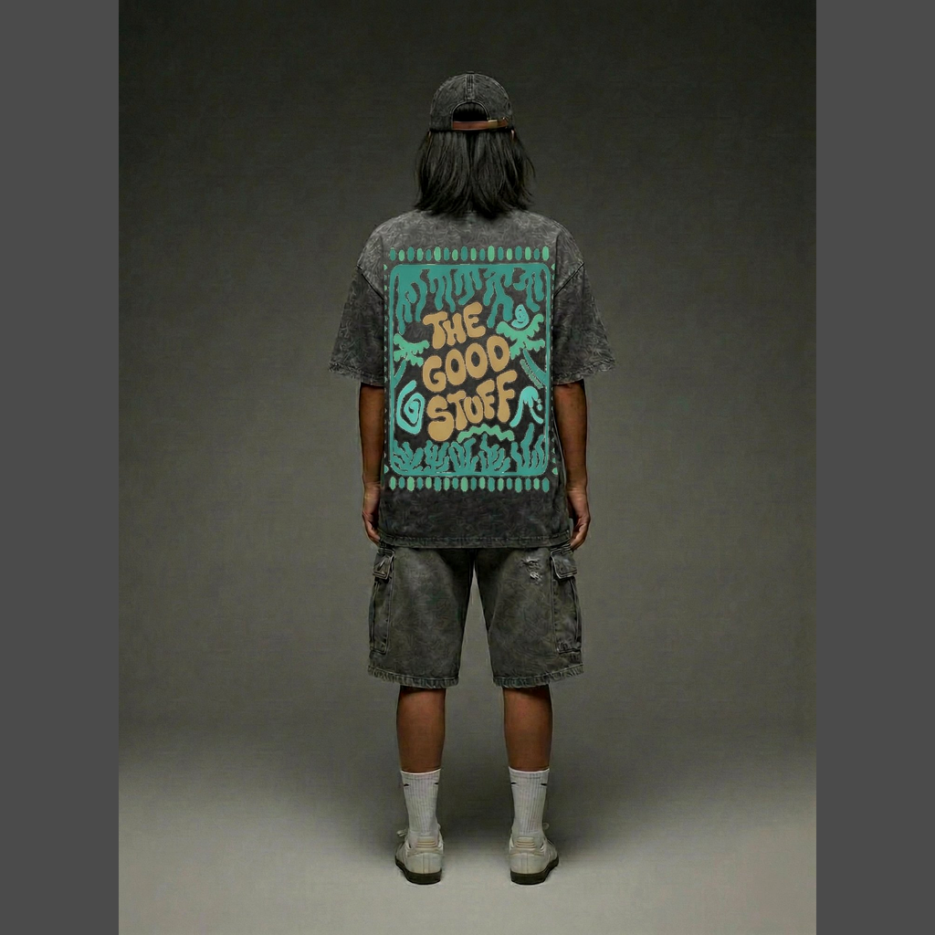 The Good Stuffe - Washed Oversized T-Shirt | NEX Streetwear Egypt | T-Shirts