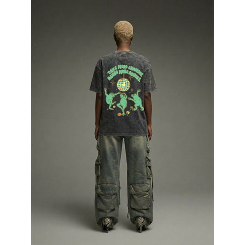 Dance More Dances- Washed Oversized Unisex