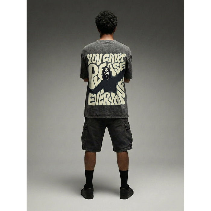 You cant please everyone - Washed Oversized T-Shirt | NEX Streetwear Egypt | T-Shirts