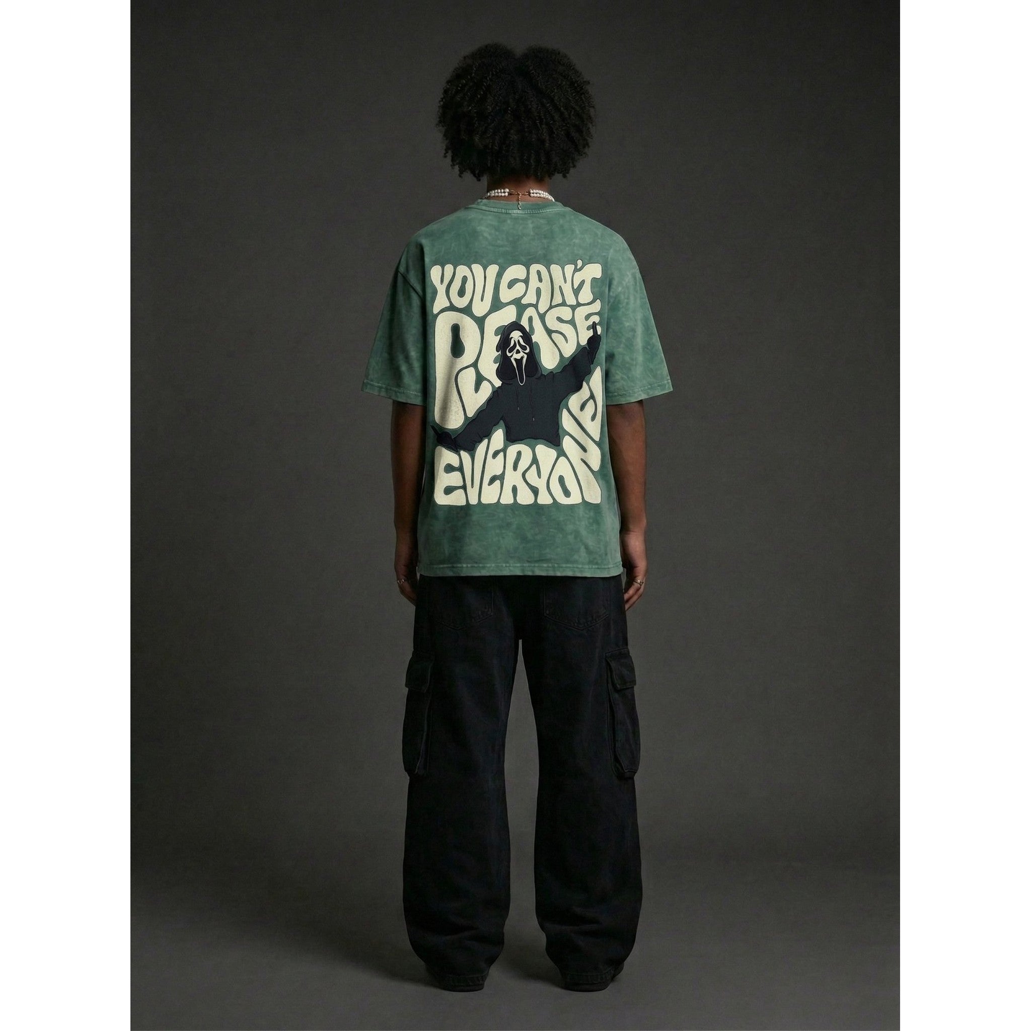 you cant please everyone - Washed Oversized Unisex T-Shirt