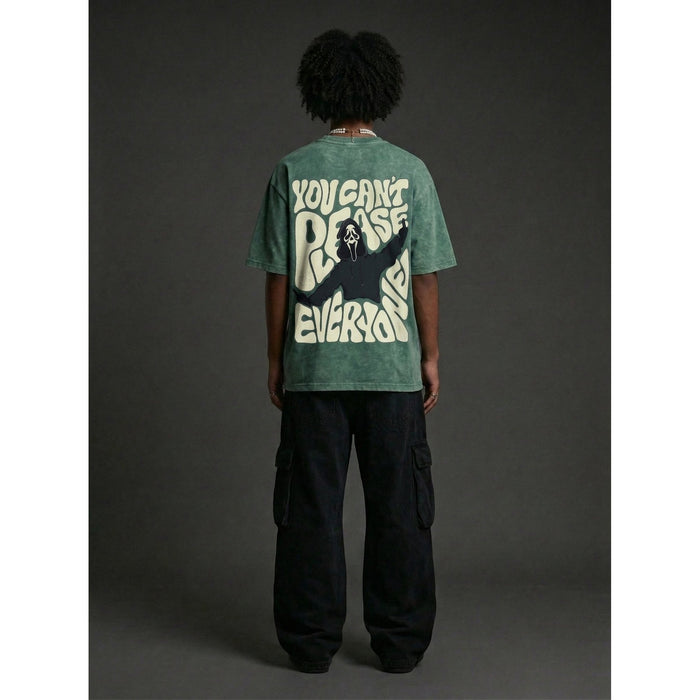 You cant please everyone - Washed Oversized T-Shirt | NEX Streetwear Egypt | T-Shirts